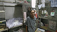 Hongkong je proslulý bydlením v klecích. (14. kv�tna 2007)