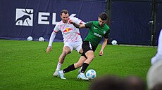 Baník Most - Sou, úastník tetí fotbalové ligy, se utkal s bundesligovým RB...