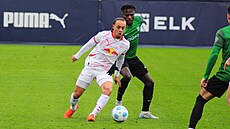 Baník Most - Sou, úastník tetí fotbalové ligy, se utkal s bundesligovým RB...