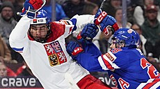 Momentka ze semifinále esko - USA.