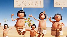 Z filmu Hokus pokus Diplodokus