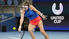 Karolína Muchová ve �tvrtfinále United Cupu