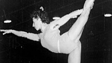 Ágnes Keletiová na olympijských hrách v Melbourne v roce 1956