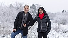 Ale� Zbo�il a jeho man�elka Romana Zbo�ilová