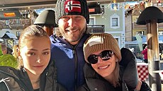Laura Homolová, Pavel Nedvd a Dara Rolins (31. prosince 2024)