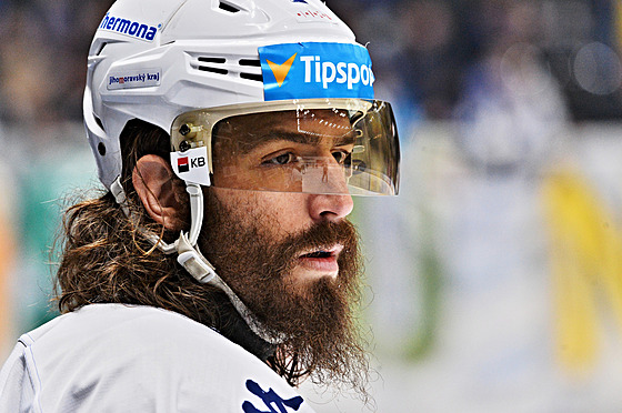 Peter Mueller, úto�ník Komety Brno. (leden 2025)