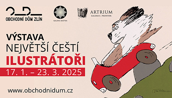 Nejvtí etí ilustrátoi  unikátní výstava láká do Zlína