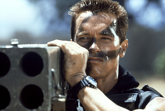 Arnold Schwarzenegger ve filmu Komando