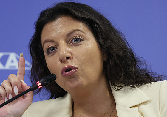 Mana�erka prokremelských médií RT a Sputnik Margarita Simonjanová (9. listopadu...