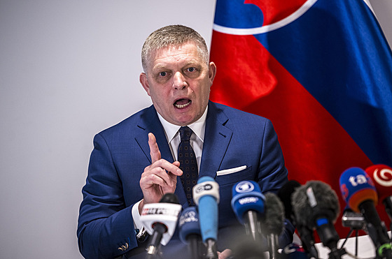 Slovenský premiér Robert Fico (9. ledna 2025)