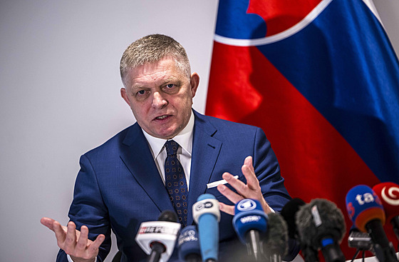 Slovenský premiér Robert Fico (9. ledna 2025)