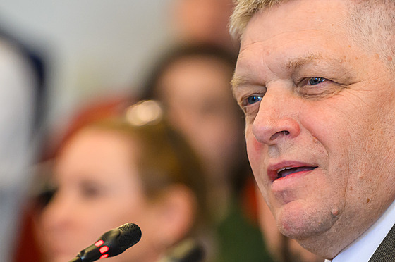 Slovenský premiér Robert Fico (10. ledna 2025)