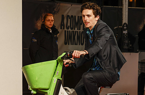 Timothée Chalamet (Londýn, 14. ledna 2025)