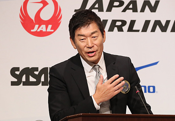 Morinari Watanabe jako první mu gymnastické FIG