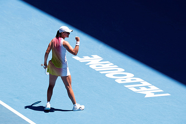 Šwiateková na Australian Open prolétla do osmifinále, světová čtyřka Fritz končí