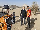 Prezident Petr Pavel na sedma�ty�icátém ro�níku Rallye Dakar 2025, který se...