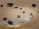 Prezident Petr Pavel na sedma�ty�icátém ro�níku Rallye Dakar 2025, který se...