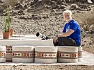 Prezident Petr Pavel na sedma�ty�icátém ro�níku Rallye Dakar 2025, který se...