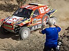 Prezident Petr Pavel na sedma�ty�icátém ro�níku Rallye Dakar 2025, který se...