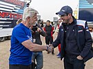 Prezident Petr Pavel na sedma�ty�icátém ro�níku Rallye Dakar 2025, který se...