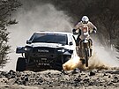 Prezident Petr Pavel na sedma�ty�icátém ro�níku Rallye Dakar 2025, který se...
