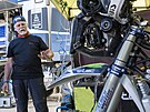 Prezident Petr Pavel na sedma�ty�icátém ro�níku Rallye Dakar 2025, který se...