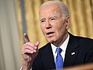 Joe Biden pednesl závrený projev v roli prezidenta. (15. ledna 2025)