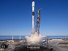 Raketa Falcon 9 s brn�nskou dru�ic� TROLL odstartovala