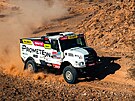 Martin Macík se svým kamionem bhem osmé etapy Rallye Dakar 2025.