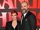 Lily Allen a David Harbour v Londýn� (14. prosince 2023)