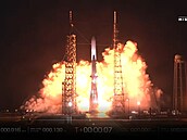 Raketa New Glenn se vydává na svou první cestu