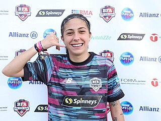 Libanonská fotbalistka Celine Haidarová