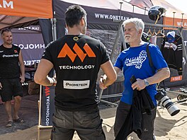 Prezident Petr Pavel na sedma�ty�icátém ro�níku Rallye Dakar 2025, který se...