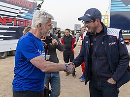 Prezident Petr Pavel na sedma�ty�icátém ro�níku Rallye Dakar 2025, který se...