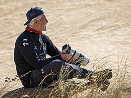 Prezident Petr Pavel na sedma�ty�icátém ro�níku Rallye Dakar 2025, který se...