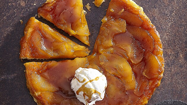 Obrácený jablkový kolá