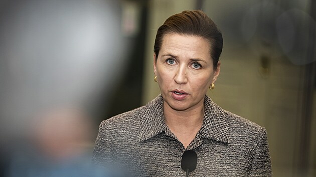 D�nsk� premi�rka Mette Frederiksenov� (9. ledna 2025)