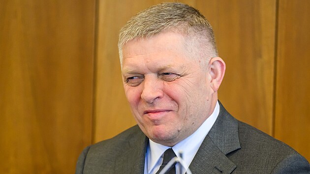 Slovensk� premi�r Robert Fico (10. ledna 2025)