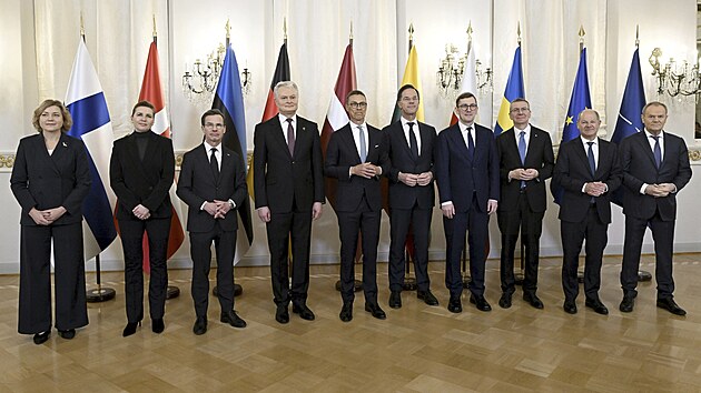 Summit pobaltsk�ch zem� NATO ve finsk�ch Helsink�ch. (14. ledna 2025)