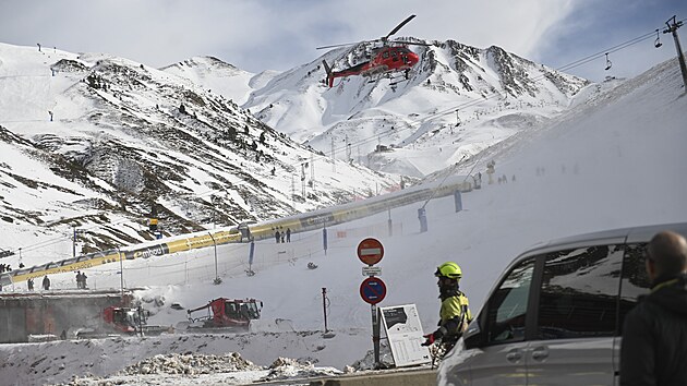 Nehoda lanovky ve �pan�lsk�m Ast�nu