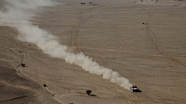 Martin Prokop během deváté etapy Rallye Dakar.