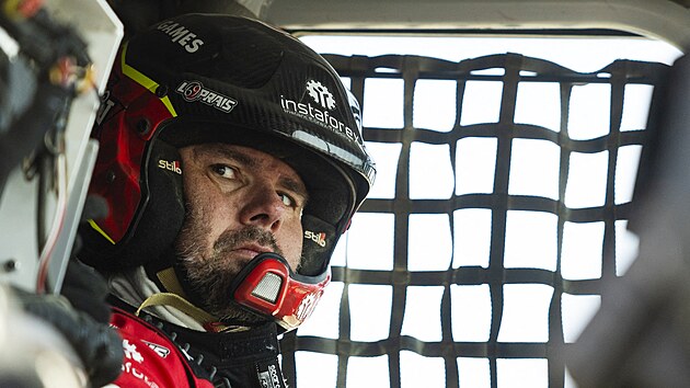 Aleš Loprais během osmé etapy Rallye Dakar.
