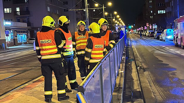 V Praze na Vr�ovick�m n�m�st� srazila tramvaj mu�e. (12. ledna 2025)