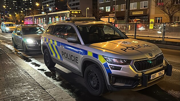 V Praze na Vr�ovick�m n�m�st� srazila tramvaj mu�e. (12. ledna 2025)