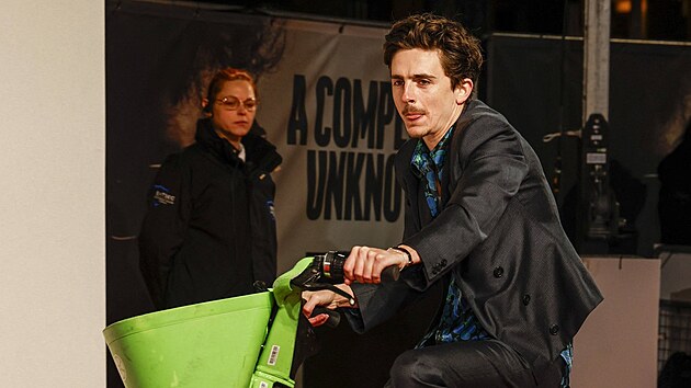 Timoth�e Chalamet (Lond�n, 14. ledna 2025)