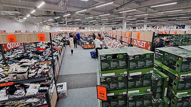Prodejna Outlet Lidl ve �t�rbohol�ch. (11. ledna 2025)