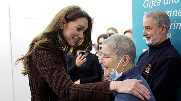 Princezna Kate na n�v�t�v� lond�nsk� nemocnice The Royal Marsden, kde se sama l��ila s rakovinou. (14. ledna 2025)
