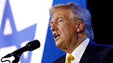 Donald Trump na konferenci lobbistické organizace Israeli American Council (19....