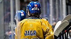 Jaromír Jágr, hrající majitel Kladna v utkání proti Karlovým Var�m.