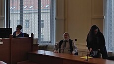Ob�alovaný Robert Littera u Krajského soudu v Brn�. Dostal �est a p�l roku...